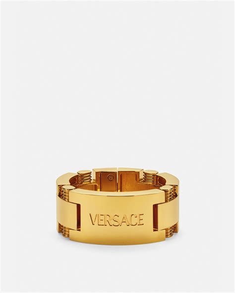 versace logo bracelet|versace clearance store.